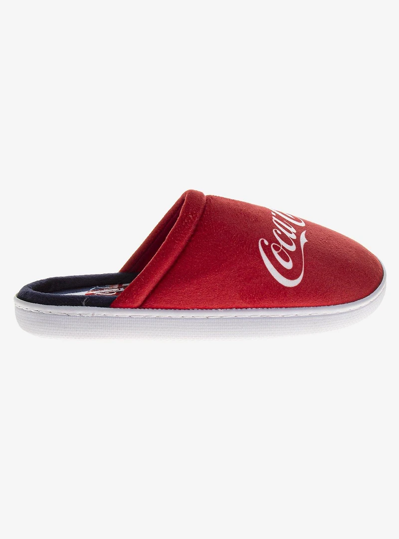 Coca-Cola Classic LogoCozy Softlined Men Slippers