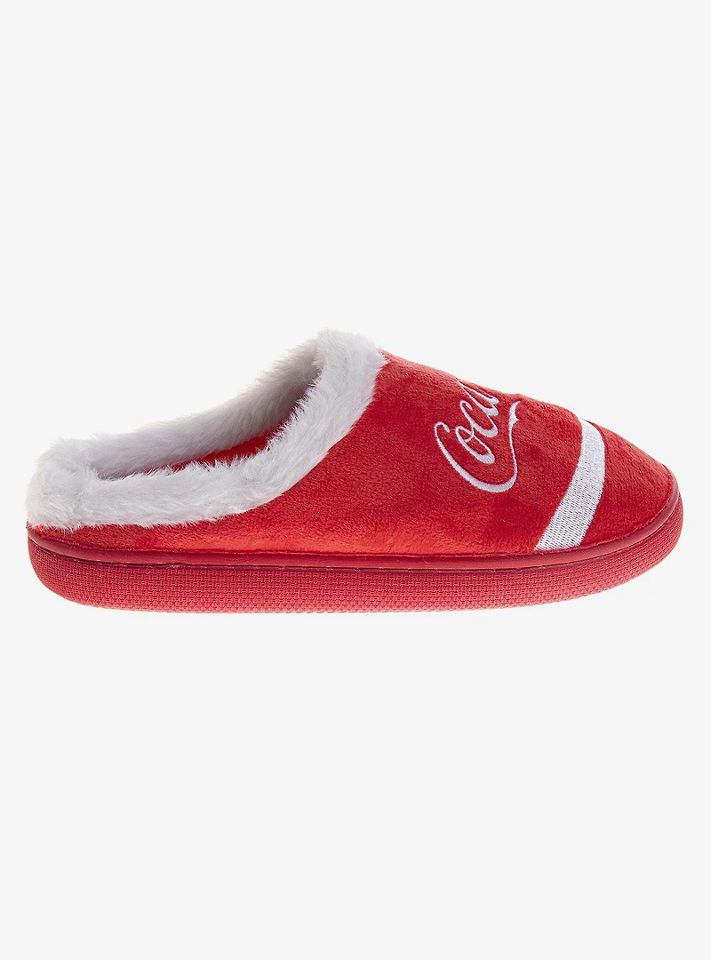 Coca-Cola Classic Script Cozy Softlined Men Slippers