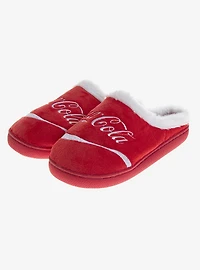 Coca-Cola Classic Script Cozy Softlined Men Slippers