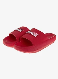 Coca-Cola Classic Script Pillow Dual Slides Men Sandals