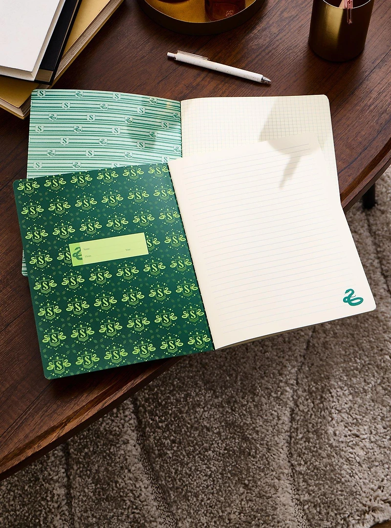 Harry Potter Slytherin Composition Notebook Set