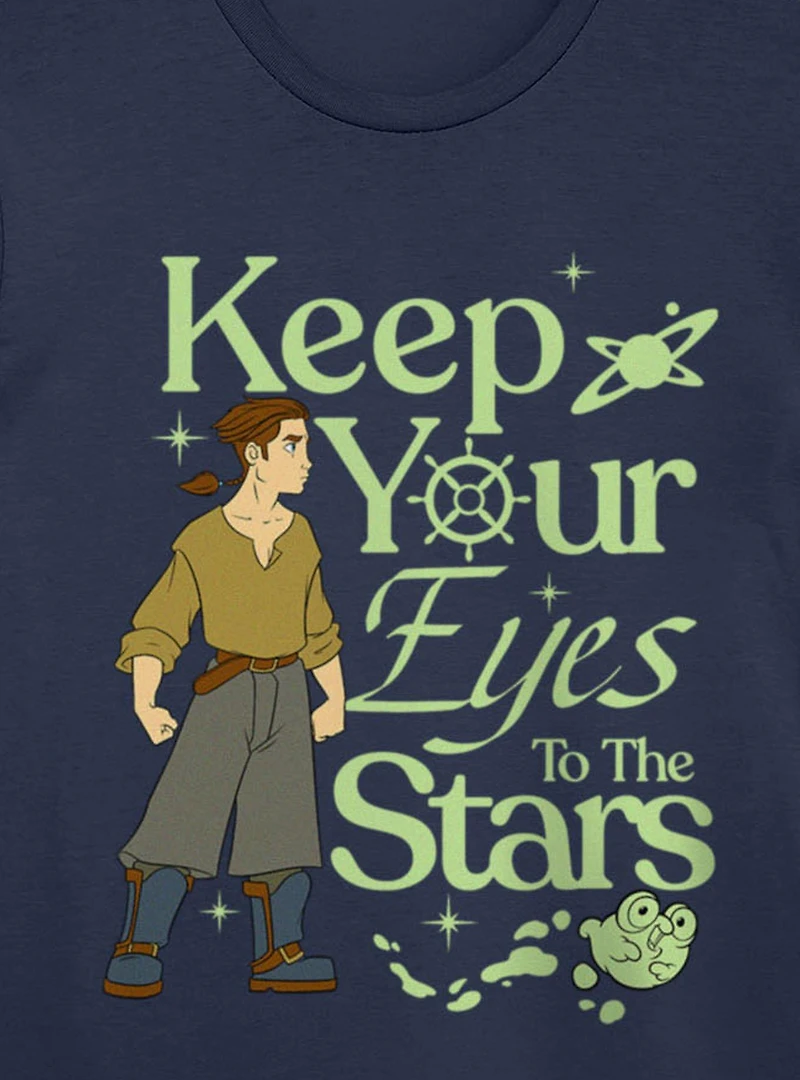 Disney Treasure Planet Keep Eyes To The Stars Jim Hawkins T-Shirt