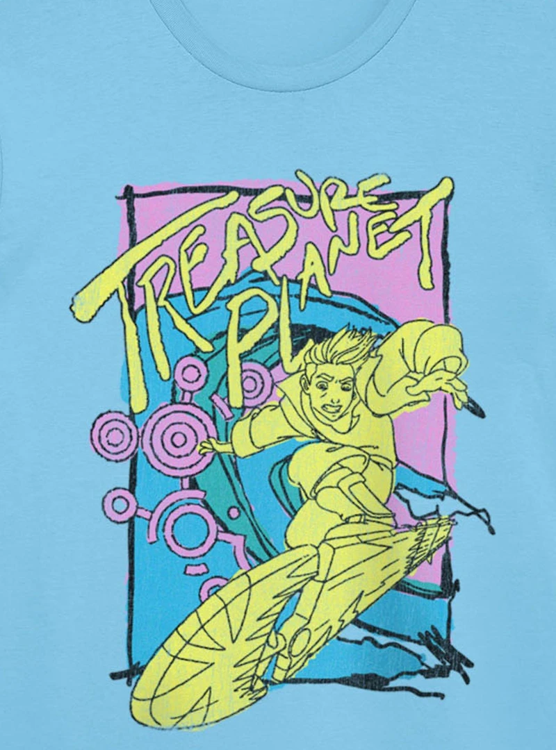 Disney Treasure Planet Jim Hawkins Surfing T-Shirt