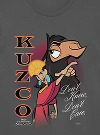 Disney The Emperor's New Groove Kuzco Spirit Don't Know Care T-Shirt
