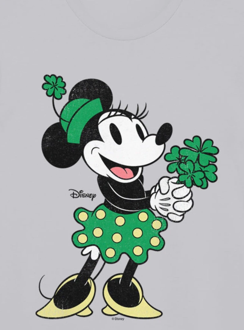 Disney Minnie Mouse St. Patrick's Lucky Dress T-Shirt