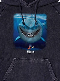 Disney Pixar Finding Nemo Bruce Grin Mineral Wash Hoodie