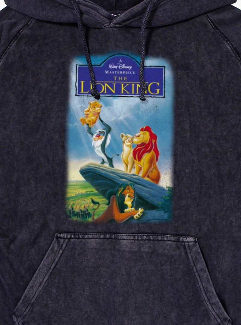 Disney The Lion King Classic Movie Cover Mineral Wash Hoodie