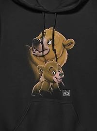 Disney Brother Bear Faces Koda And Kenai Hoodie