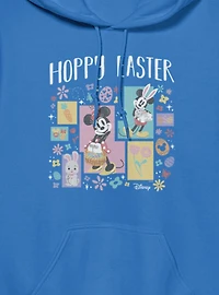 Disney Mickey Mouse And Minnie Hoppy Easter Blocks Hoodie