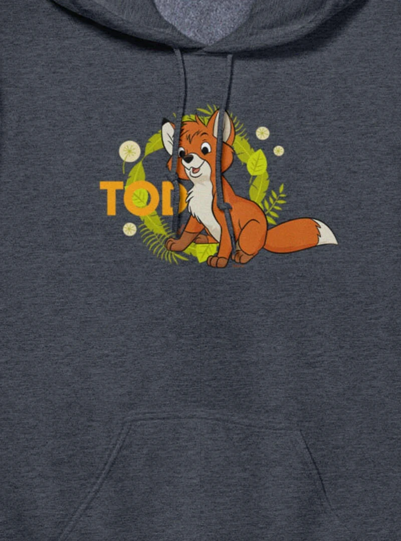 Disney The Fox And Hound Tod Wreath Hoodie