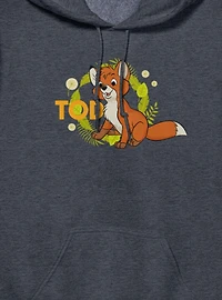 Disney The Fox And Hound Tod Wreath Hoodie
