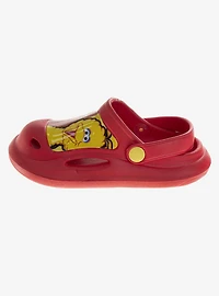 Sesame Street Slip-On Toddler & Little Kid Clogs Red