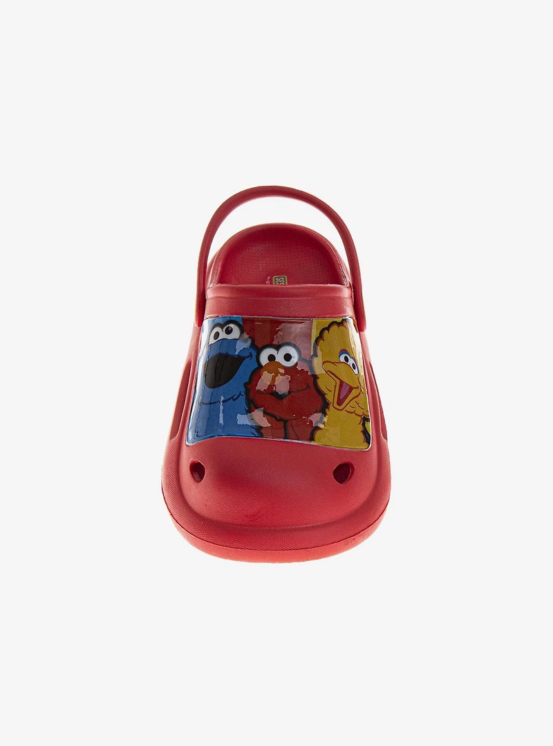 Sesame Street Slip-On Toddler & Little Kid Clogs Red