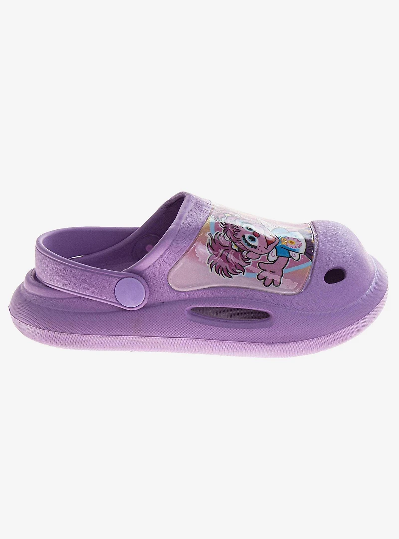 Sesame Street Slip-On Toddler & Little Kid Clogs Purple
