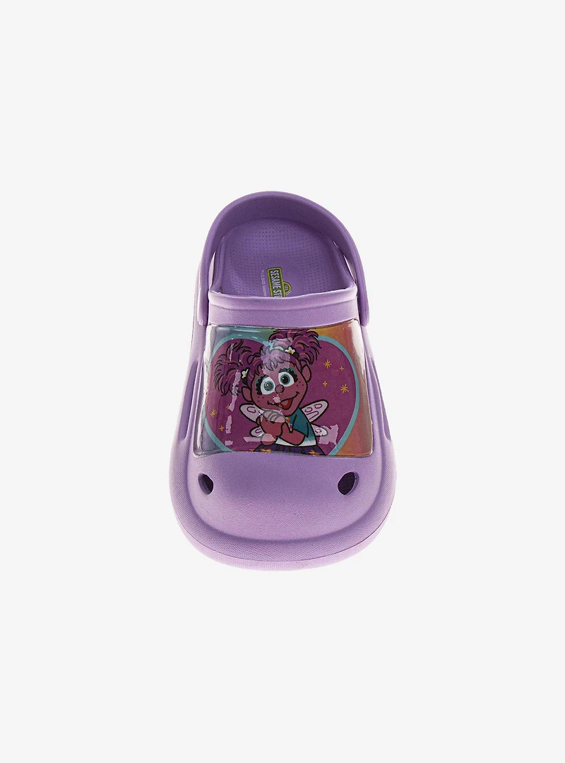Sesame Street Slip-On Toddler & Little Kid Clogs Purple