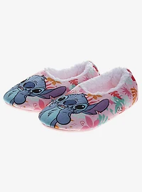 Disney Lilo & Stitch Multicolor Plush Cozy Slippers