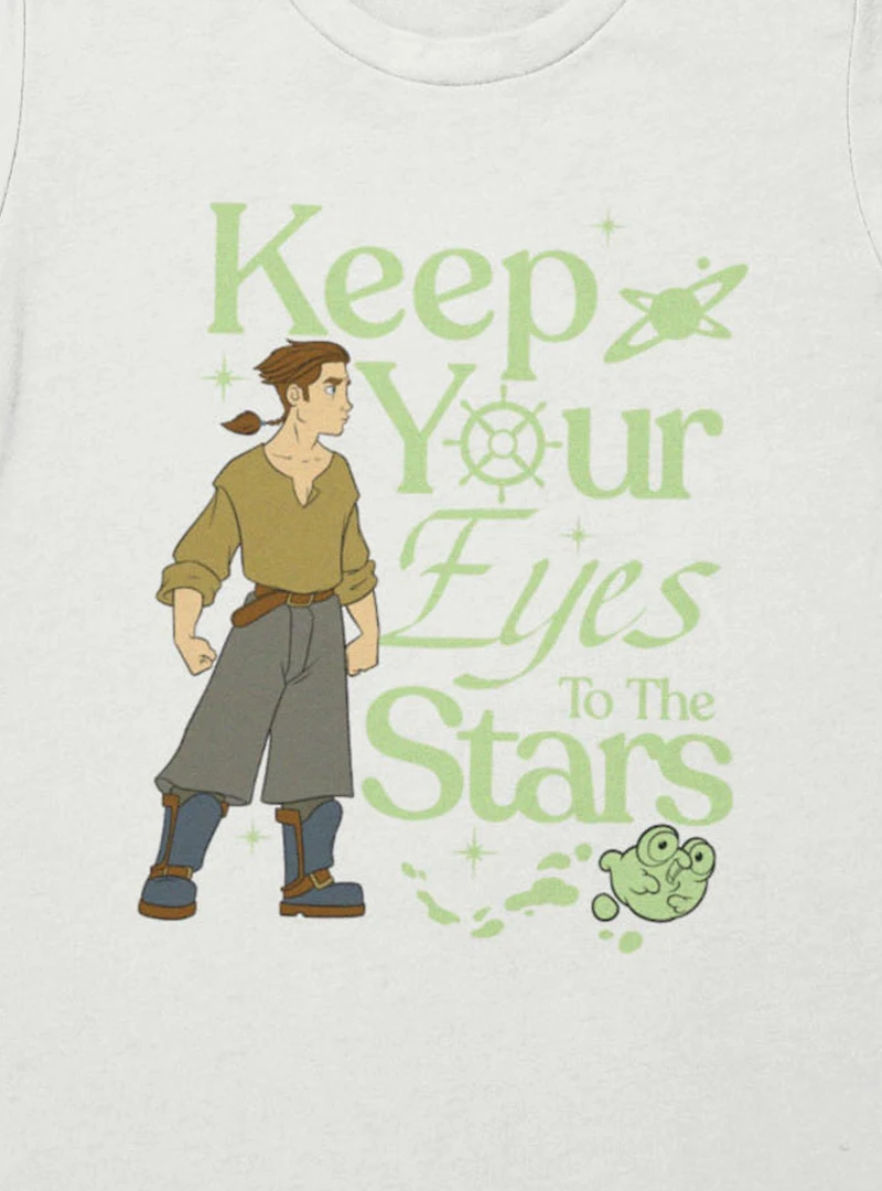 Disney Treasure Planet Keep Eyes To The Stars Jim Hawkins Womens T-Shirt