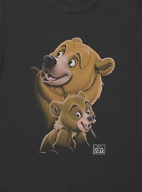 Disney Brother Bear Faces Koda And Kenai Womens T-Shirt