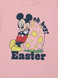 Disney Mickey Mouse Oh Boy Easter Egg Womens T-Shirt