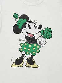 Disney Minnie Mouse St. Patrick's Lucky Dress Womens T-Shirt
