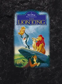Disney The Lion King Classic Movie Cover Mineral Wash T-Shirt