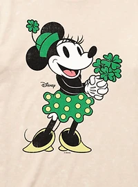 Disney Minnie Mouse St. Patrick's Lucky Dress Mineral Wash T-Shirt
