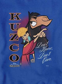 Disney The Emperor's New Groove Kuzco Spirit Don't Know Care Sweatshirt