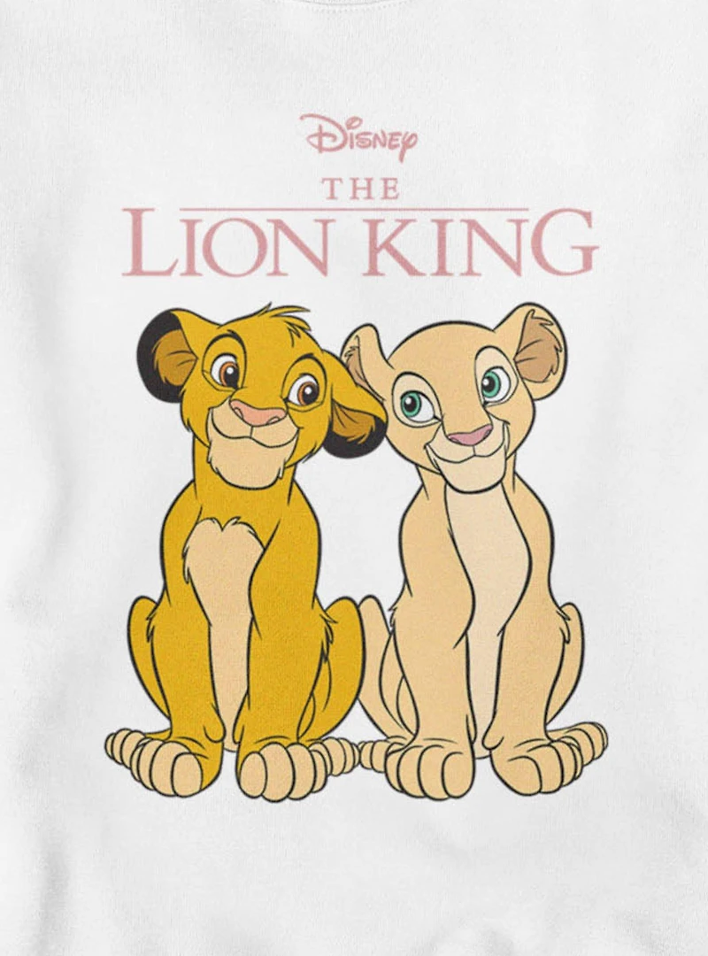 Disney The Lion King Simba And Nala Glance Sweatshirt