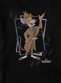 Disney The Great Mouse Detective Basil & Footprints Sweatshirt