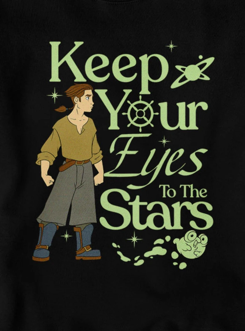 Disney Treasure Planet Keep Eyes To The Stars Jim Hawkins Sweatshirt