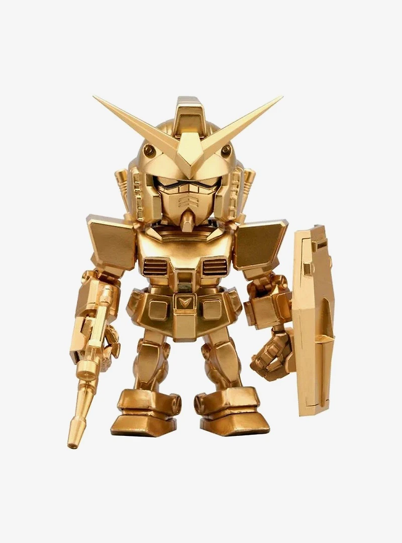Bandai Namco Mobile Suit Gundam QMSV Mini Gold Gundam Blind Box Figure