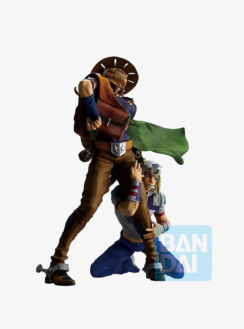 JoJo's Bizarre Adventure Masterlise Ichibansho Johnny Joestar & Gyro Zeppeli (The Gathering of Stars) Figure