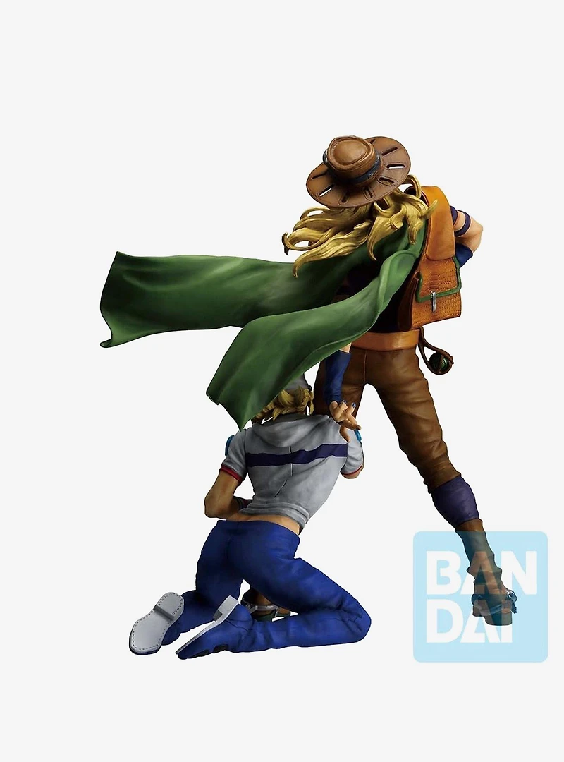 JoJo's Bizarre Adventure Masterlise Ichibansho Johnny Joestar & Gyro Zeppeli (The Gathering of Stars) Figure