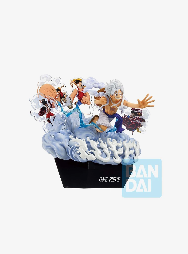 Bandai Namco One Piece Ichibansho OnDimension Mokey D. Luffy Gear 5 (Memories of Adventure and The Shipping Route The Future) Figure