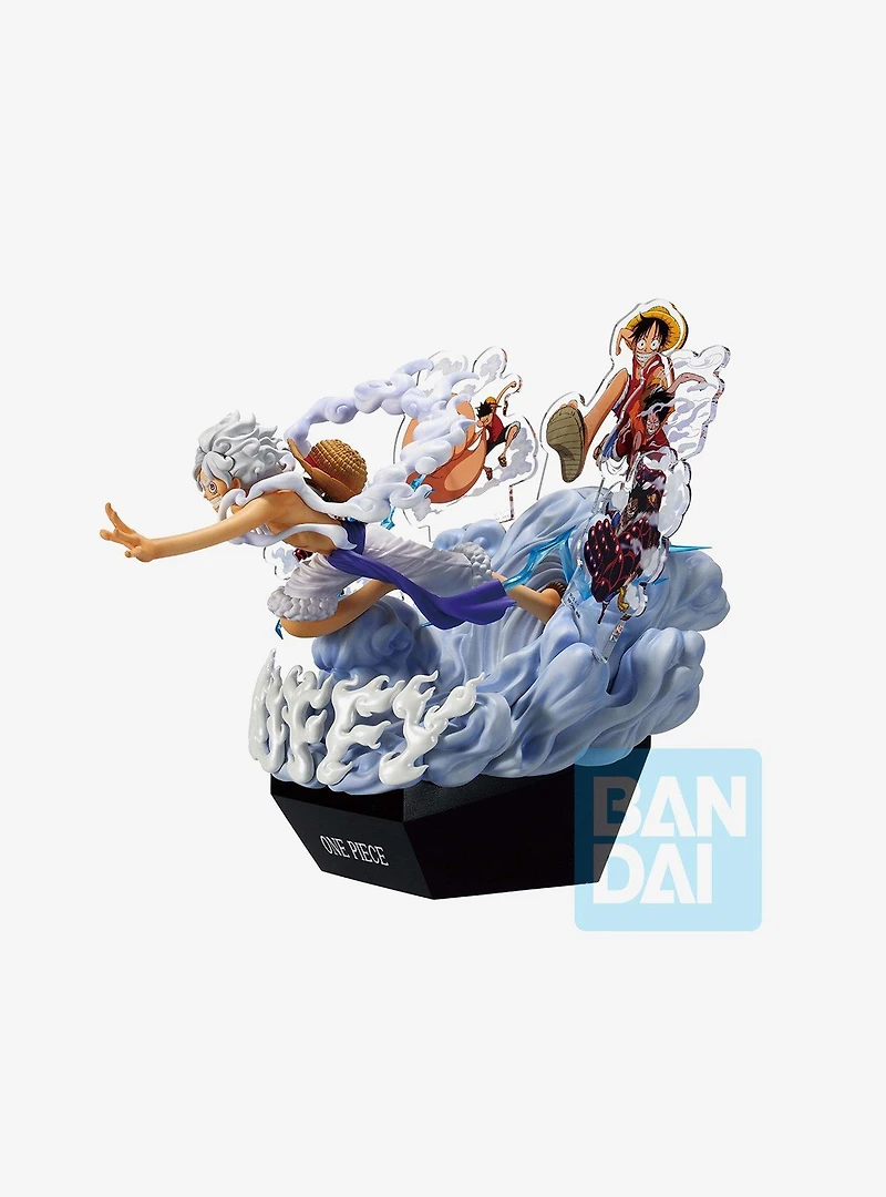 Bandai Namco One Piece Ichibansho OnDimension Mokey D. Luffy Gear 5 (Memories of Adventure and The Shipping Route The Future) Figure