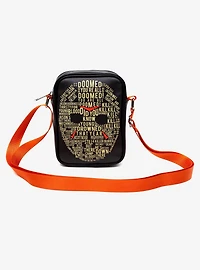 Friday The 13th Jason Hockey Mask Crossbody Backpack