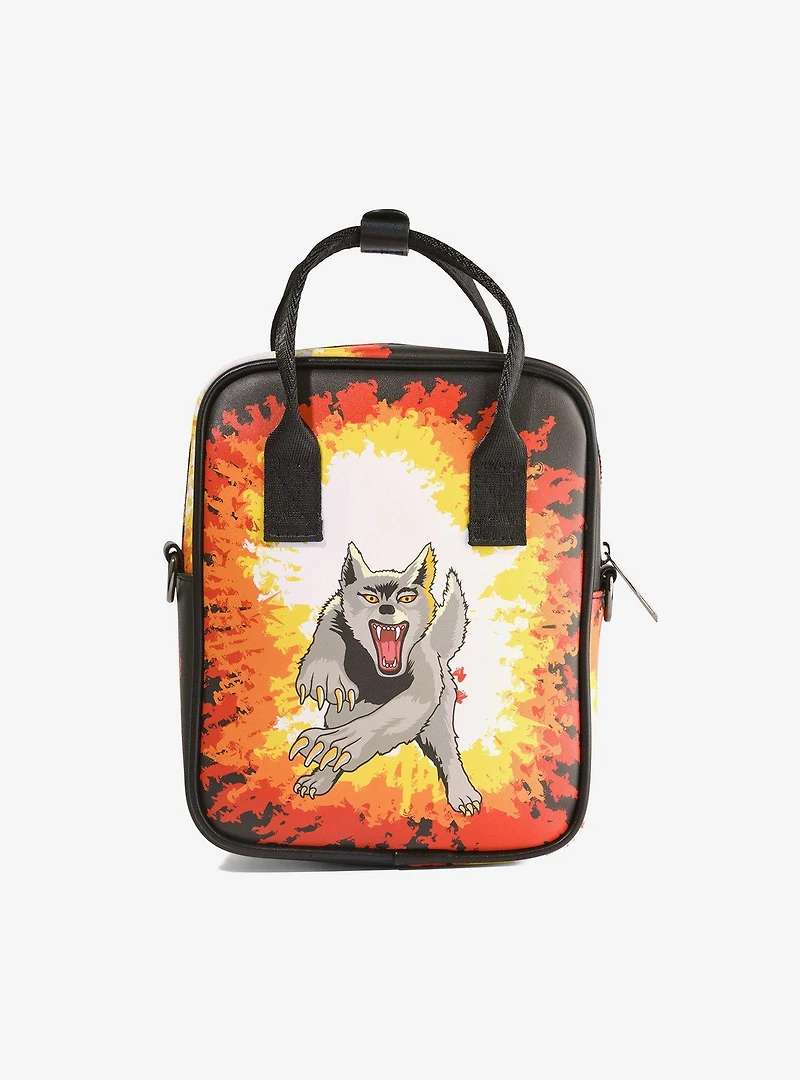 GI Joe Snake Eye & Timber Wolf Dog Explosion Crossbody Bag