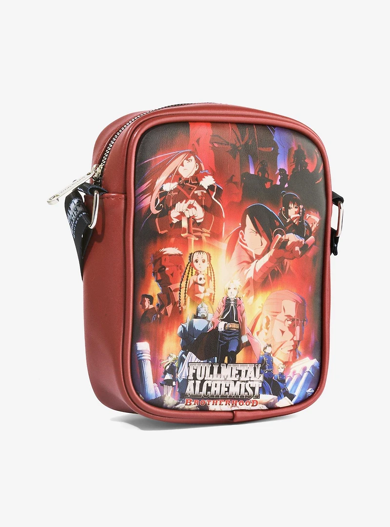 Fullmetal Alchemist Brotherhood Elric Brothers Pose & Scene Crossbody Bag