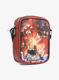 Fullmetal Alchemist Brotherhood Elric Brothers Pose & Scene Crossbody Bag