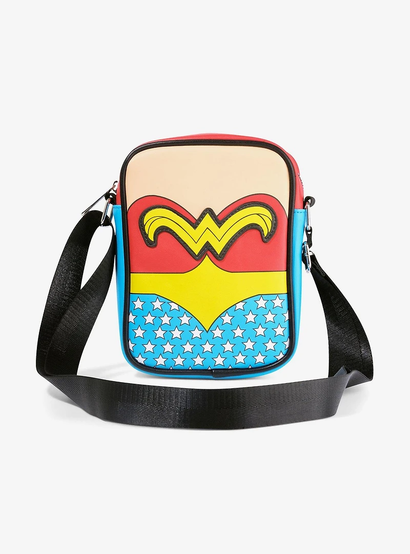 DC Comics Wonder Woman Body Character Close Up Crossbody Bag