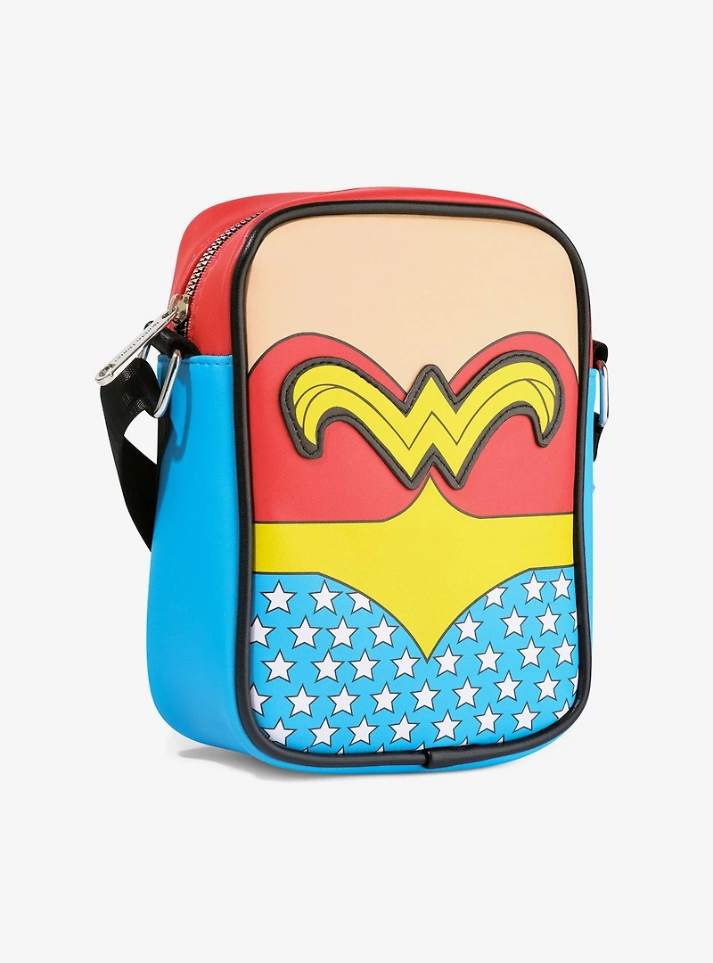 DC Comics Wonder Woman Body Character Close Up Crossbody Bag