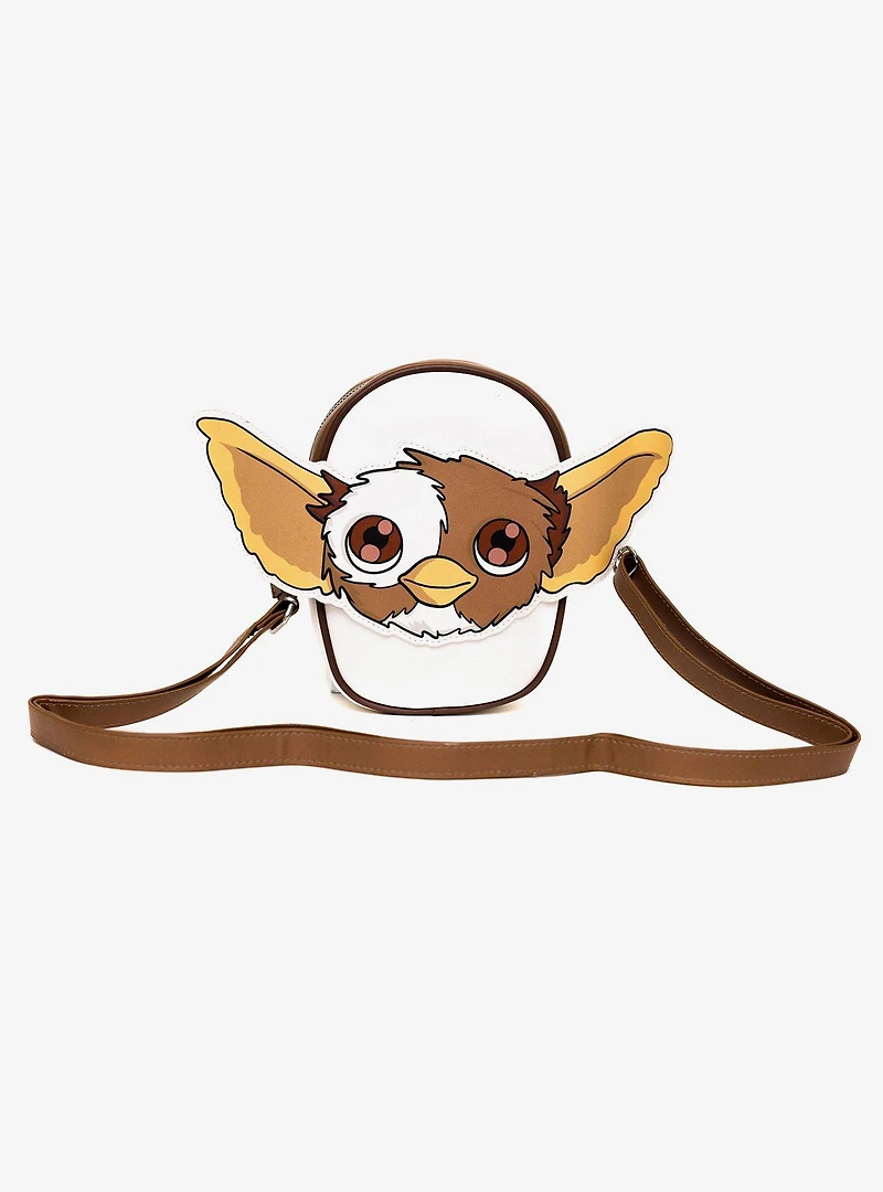 Gremlins Gizmo Smiling Face Applique Crossbody Bag