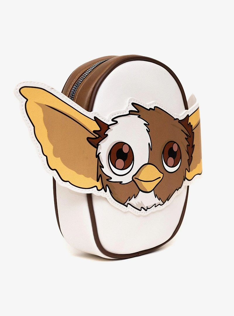 Gremlins Gizmo Smiling Face Applique Crossbody Bag