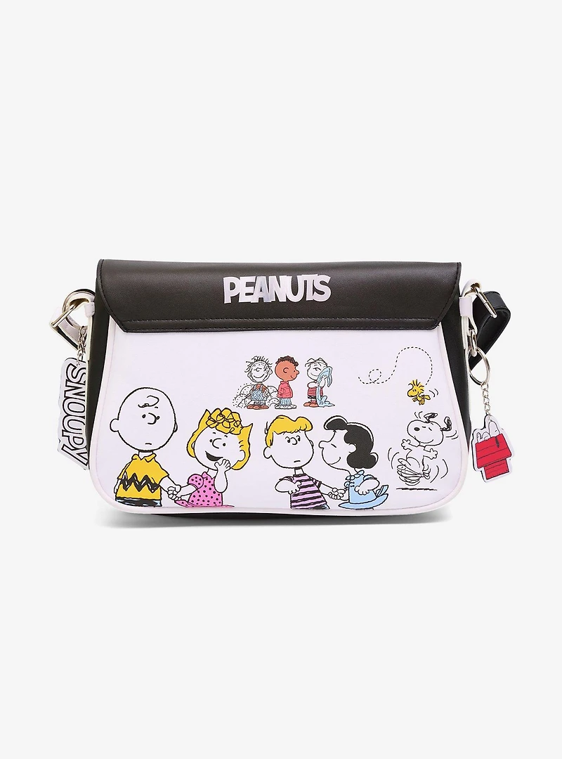 Peanuts Woodstock & Snoopy Goodness & Grief Fold Over Crossbody Bag