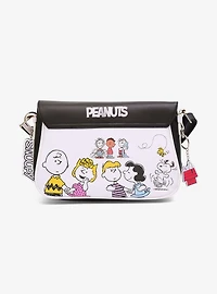 Peanuts Woodstock & Snoopy Goodness & Grief Fold Over Crossbody Bag