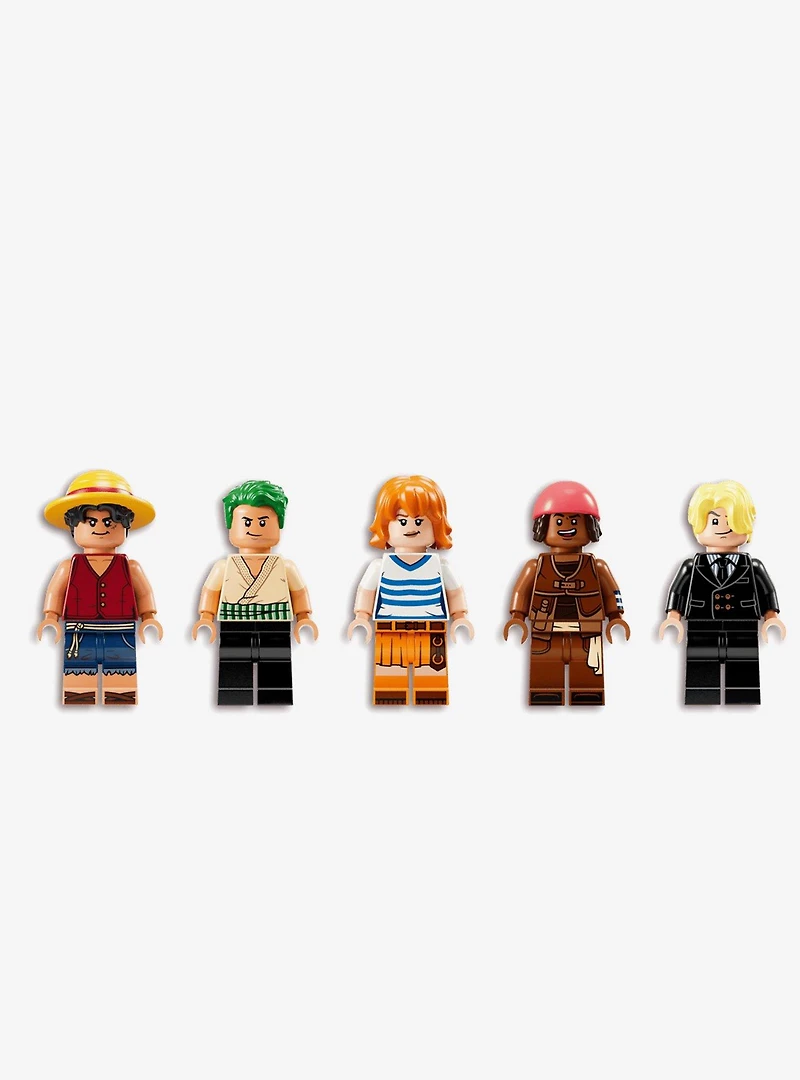 Lego Netflix One Piece The Going Merry Pirate Ship Build Set