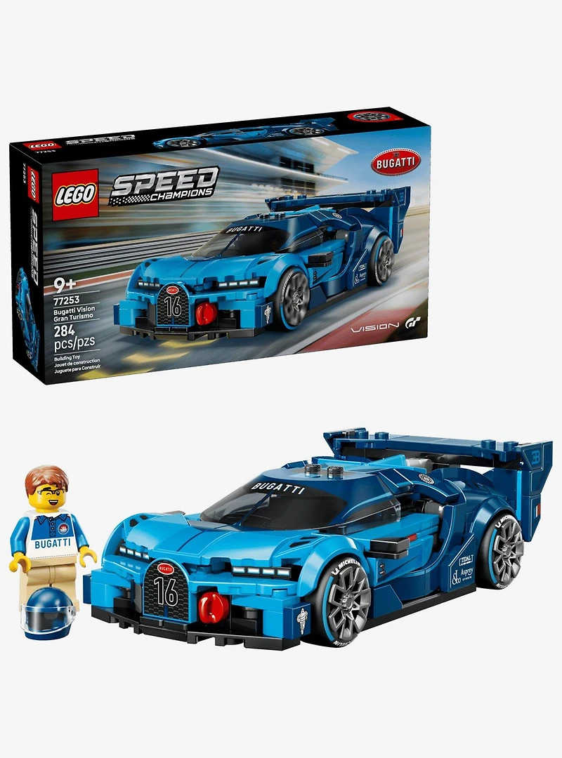 Lego Speed Champions Bugatti Vision Gran Turismo Build Set