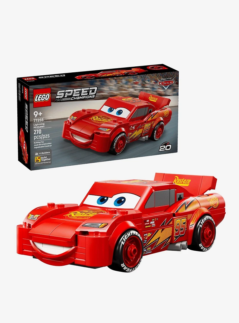 Lego Speed Champions Disney Pixar Cars Lightning McQueen Build Set