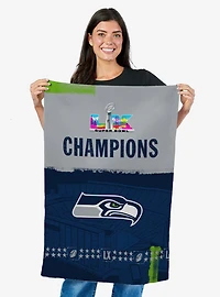 NFL Super Bowl 2026 Seattle Seahawks Champs Ferry Tapestry