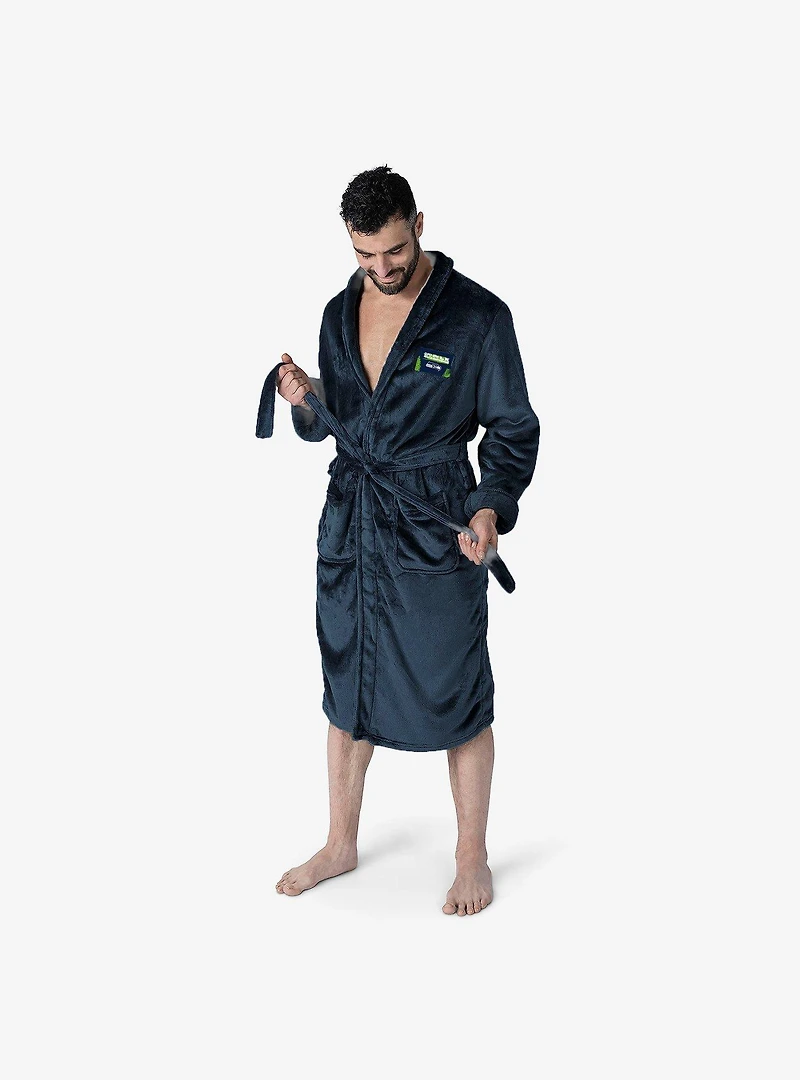 NFL Super Bowl 2026 Seattle Seahawks Champs Hub Silk Touch Robe